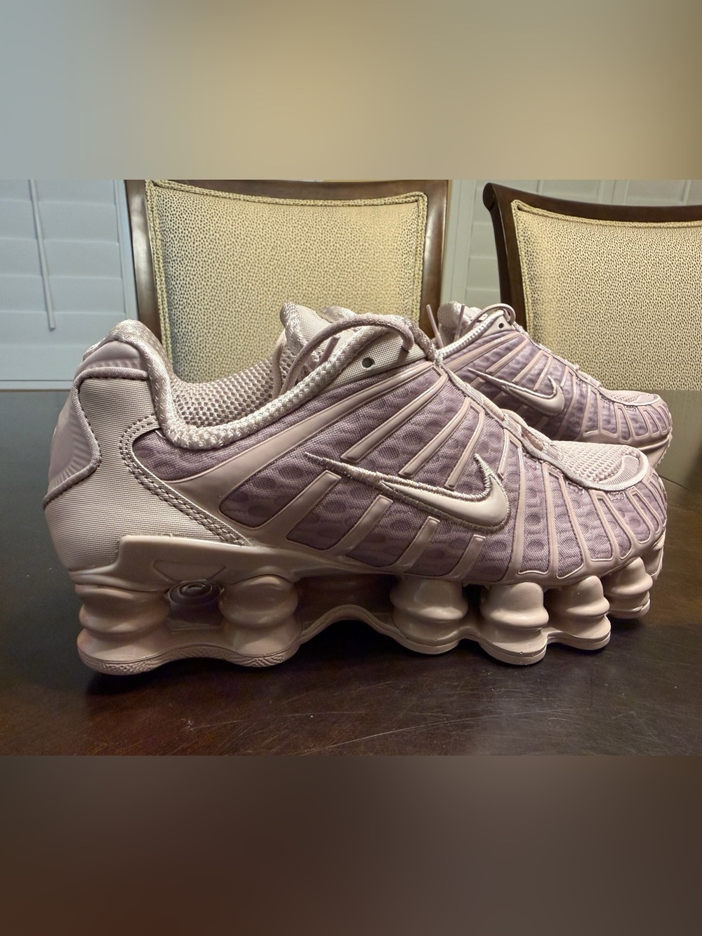 New Nike Shox TL Pink Sneakers Shoes Size US 7.5 - Picture 3 of 15